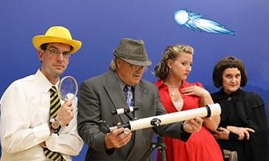 1940s Classic Murder Mystery Party Kit: The Curse of the Comet