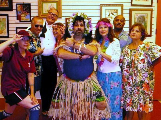 Hawaiian Luau Murder Mystery Theatre Cast Members