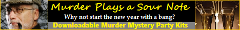New Year's Eve Murder Mystery Party Kit