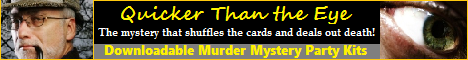Playing Card Murder Mystery Party Kit